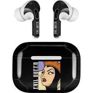 Decal Audio Skin Compatible with Apple AirPods Pro - Officially Licensed Disney Villains Evil Queen Design Decal Audio Skin Compatible with Apple AirPods Pro - Officially Licensed Disney Villains Evil Queen Design