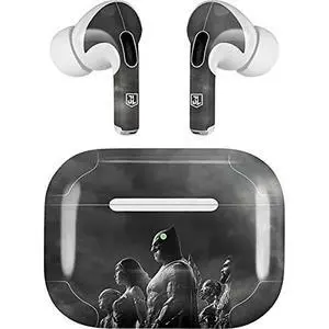 Decal Audio Skin Compatible with Apple AirPods Pro - Officially Licensed The Justice League (2017) Profile Characters Poster Design Decal Audio Skin Compatible with Apple AirPods Pro - Officially Licensed The Justice League (2017) Profile Characters Poster Design