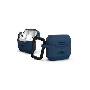 UAG Designed for AirPod Case Blue Mallard (3rd Generation, 2021) Durable Protective Soft-Touch Silicone with Detachable Carabiner, Standard Issue Series UAG Designed for AirPod Case Blue Mallard (3rd Generation, 2021) Durable Protective Soft-Touch Silicone with Detachable Carabiner, Standard Issue Series