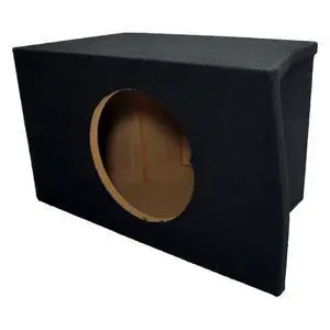Single 10" Subwoofer Box Fits 2005-2014 Ford Mustang Coupe Sealed ASC | Air-tight MDF shell, durable carpet, hugs the rear wall, heavy-duty terminals, 10 inch trunk fit Single 10" Subwoofer Box Fits 2005-2014 Ford Mustang Coupe Sealed ASC | Air-tight MDF shell, durable carpet, hugs the rear wall, heavy-duty terminals, 10 inch trunk fit