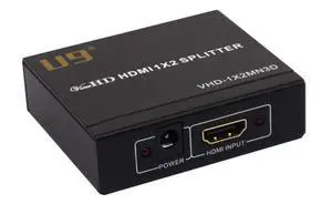 ViewHD 2 Port 1x2 Powered HDMI 1 in 2 Out Mini Splitter for 1080P & 3D | Model: VHD-1X2MN3D ViewHD 2 Port 1x2 Powered HDMI 1 in 2 Out Mini Splitter for 1080P & 3D | Model: VHD-1X2MN3D
