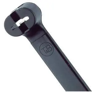 Cable Tie, 24-1/2 in L, 7 in Max Bundle Dia., Black, Nylon 6/6, 120 lb Strength, 50 PK - 1 Each Cable Tie, 24-1/2 in L, 7 in Max Bundle Dia., Black, Nylon 6/6, 120 lb Strength, 50 PK - 1 Each
