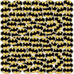 Batman Bat Logo 100 Vinyl Stickers Waterproof Die-Cut Decals Laptop Car Batman Bat Logo 100 Vinyl Stickers Waterproof Die-Cut Decals Laptop Car