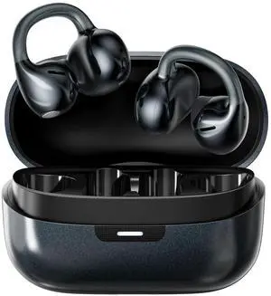 Open Ear Clip-On Earbuds, Starry Blue | Bluetooth 6.0, Dual 11mm Drivers, Silicone Air Cushion, ENC Noise Cancelling Mic, IPX6 Waterproof, 42H Playtime Open Ear Clip-On Earbuds, Starry Blue | Bluetooth 6.0, Dual 11mm Drivers, Silicone Air Cushion, ENC Noise Cancelling Mic, IPX6 Waterproof, 42H Playtime