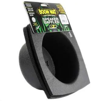 DEI 050331 Boom Mat Speaker Baffles, 6.5" Round Slim (Pack of 2) | Boom Mat, Closed-cell Polyethylene, Watertight Seal, Reduces Panel Resonance & Road Noise DEI 050331 Boom Mat Speaker Baffles, 6.5" Round Slim (Pack of 2) | Boom Mat, Closed-cell Polyethylene, Watertight Seal, Reduces Panel Resonance & Road Noise