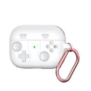 SaharaCase Inspire Series Case for AirPods Pro (2nd Generation) - Ergonomic Closed Design, Triple Silicone Material Composition, Carabiner Clip (Cloud White) SaharaCase Inspire Series Case for AirPods Pro (2nd Generation) - Ergonomic Closed Design, Triple Silicone Material Composition, Carabiner Clip (Cloud White)