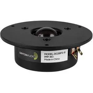 DC28FS-8 1-1/8" Silk Dome Shielded Tweeter DC28FS-8 1-1/8" Silk Dome Shielded Tweeter