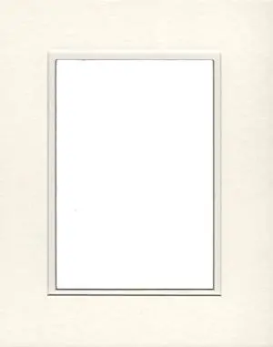 16x20 Double Acid Free White Core Picture Mats Cut for 11x14 Pictures in Cream and Cream 16x20 Double Acid Free White Core Picture Mats Cut for 11x14 Pictures in Cream and Cream