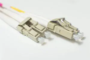 3M OM4 LC LC Fiber Optic Cables | Violet 100G Duplex 50/125 LC to LC Multimode Jumper 3 Meter (9.84ft) | Length Options: 1M-20M | 1/40/100gb sfp+ 10gbase sr dx mmf ofnr om4-lc-lc 3M OM4 LC LC Fiber Optic Cables | Violet 100G Duplex 50/125 LC to LC Multimode Jumper 3 Meter (9.84ft) | Length Options: 1M-20M | 1/40/100gb sfp+ 10gbase sr dx mmf ofnr om4-lc-lc