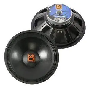 PRODW-2000 15" 2000W Max, 8 ohms Pro PA/DJ Universal Raw Replacement Speaker Subwoofer PRODW-2000 15" 2000W Max, 8 ohms Pro PA/DJ Universal Raw Replacement Speaker Subwoofer