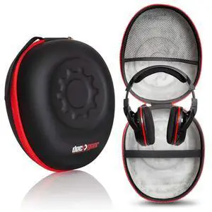 Hard Body Protective Full Size DJ Headphone Case for Sennheiser, JBL, Bose, Skullcandy, Sony, Audio-Technica, Bang & Olufsen, Beyerdynamic, Beats by Dre Headphones Hard Body Protective Full Size DJ Headphone Case for Sennheiser, JBL, Bose, Skullcandy, Sony, Audio-Technica, Bang & Olufsen, Beyerdynamic, Beats by Dre Headphones