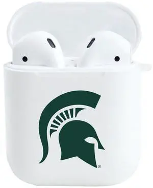 AirPods Case, Michigan State University AirPods/White (TPU) AirPods Case, Michigan State University AirPods/White (TPU)