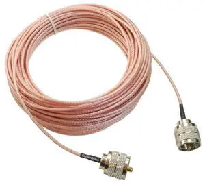 CablesOnline, 50ft UHF PL259 Male to UHF PL259 Male RG316 50-Ohm Low Loss Coaxial Cable, UC150 CablesOnline, 50ft UHF PL259 Male to UHF PL259 Male RG316 50-Ohm Low Loss Coaxial Cable, UC150