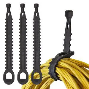 Tool Holster - Storage Straps - Pack of Three - Highly Durable, Quick Access, Hands Free Carry for your Cords, Cables, Ropes and Other Gear from a Tool Holster, Tool Docks and Wall Hooks Tool Holster - Storage Straps - Pack of Three - Highly Durable, Quick Access, Hands Free Carry for your Cords, Cables, Ropes and Other Gear from a Tool Holster, Tool Docks and Wall Hooks