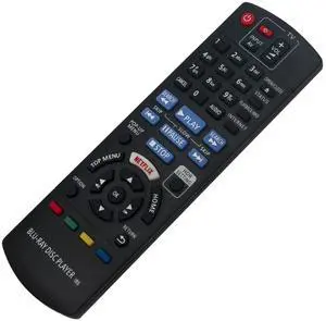 Replacement Remote Control Controller for Panasonic DP-UB820 DP-UB820-K Streaming 4K Blu Ray Player Replacement Remote Control Controller for Panasonic DP-UB820 DP-UB820-K Streaming 4K Blu Ray Player