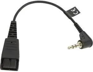 Quick Disconnect (QD) to 3.5 mm Jack Cord 8734-749 Quick Disconnect (QD) to 3.5 mm Jack Cord 8734-749