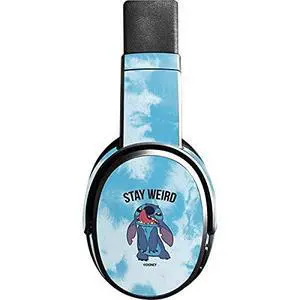 Decal Audio Skin Compatible with Skullcandy Crusher Wireless - Officially Licensed Disney Lilo and Stitch Stay Weird Design Decal Audio Skin Compatible with Skullcandy Crusher Wireless - Officially Licensed Disney Lilo and Stitch Stay Weird Design