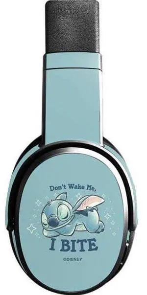 Decal Audio Skin Compatible with Skullcandy Crusher Wireless - Officially Licensed Disney Lilo and Stitch Dont Wake Me I Bite Design Decal Audio Skin Compatible with Skullcandy Crusher Wireless - Officially Licensed Disney Lilo and Stitch Dont Wake Me I Bite Design