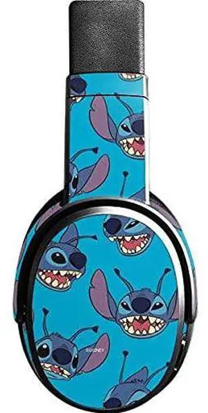 Decal Audio Skin Compatible with Skullcandy Crusher Wireless - Officially Licensed Disney Lilo and Stitch Face Expression Pattern Design Decal Audio Skin Compatible with Skullcandy Crusher Wireless - Officially Licensed Disney Lilo and Stitch Face Expression Pattern Design