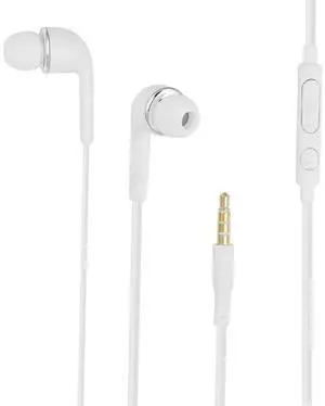 3.5mm Stereo Headset with Volume Key for Galaxy S4 - Non-Retail Packaging - White 3.5mm Stereo Headset with Volume Key for Galaxy S4 - Non-Retail Packaging - White