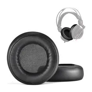 Replacement Ear Pads for 1More Spearhead VR H1005 H1006 PRO Headphone Earpads H1707 Earpads Cushion Ear Pads Pillow (Black Protein Leather) Replacement Ear Pads for 1More Spearhead VR H1005 H1006 PRO Headphone Earpads H1707 Earpads Cushion Ear Pads Pillow (Black Protein Leather)