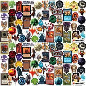Magic: The Gathering 200 Vinyl Stickers Waterproof Die-Cut Decals Laptop Magic: The Gathering 200 Vinyl Stickers Waterproof Die-Cut Decals Laptop
