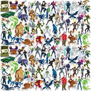 Ben 10 Alien Force Characters 100 Vinyl Stickers Waterproof Die-Cut Decals Ben 10 Alien Force Characters 100 Vinyl Stickers Waterproof Die-Cut Decals