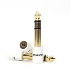 Studio Ready 3.5mm to 1/4" TRS Adapter (3-Pack, White Ceramic) Gold-Plated Connectors 1/8" to 1/4" Stereo Audio Jack Converter for Headphones, Amps, Mixers & DJ Gear Studio Ready 3.5mm to 1/4" TRS Adapter (3-Pack, White Ceramic) Gold-Plated Connectors 1/8" to 1/4" Stereo Audio Jack Converter for Headphones, Amps, Mixers & DJ Gear