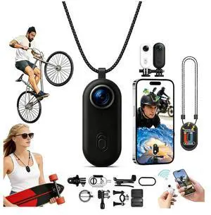 4K Magnetic POV HD Body Camera,Magnetic Necklace Camera for Motorcycle,Wearable Wide Hands-Free Sports Cameras,Compact Thumb Mini Cameras,for Motorcycle,Bike,Travel and Pet Walk (128G 4K Black) 4K Magnetic POV HD Body Camera,Magnetic Necklace Camera for Motorcycle,Wearable Wide Hands-Free Sports Cameras,Compact Thumb Mini Cameras,for Motorcycle,Bike,Travel and Pet Walk (128G 4K Black)