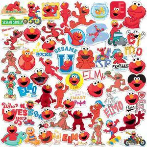 Sesame Street Elmo 50ct Vinyl Sticker, Tablet, Elmo Character Variety Set Sesame Street Elmo 50ct Vinyl Sticker, Tablet, Elmo Character Variety Set