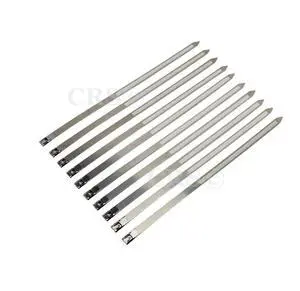 JC Performace Products USA (10 Pack) 310 Stainless Steel Cable Ties Positive Locking Ladder Hose Clamps JC Performace Products USA (10 Pack) 310 Stainless Steel Cable Ties Positive Locking Ladder Hose Clamps