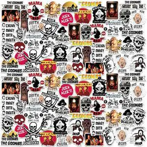 The Goonies 100 Vinyl Stickers Waterproof Die-Cut Decals Laptop Scrapbook The Goonies 100 Vinyl Stickers Waterproof Die-Cut Decals Laptop Scrapbook