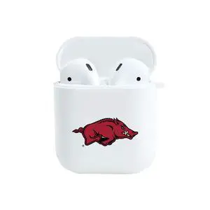 University of Arkansas - Fayetteville - Airpod Case (TPU), Frosted White, Classic University of Arkansas - Fayetteville - Airpod Case (TPU), Frosted White, Classic