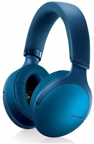 Premium Hi-Res Wireless Bluetooth Over The Ear Headphones with 3D Ear Pads and 3 Sound Modes - RP-HD305B-A (Blue) Premium Hi-Res Wireless Bluetooth Over The Ear Headphones with 3D Ear Pads and 3 Sound Modes - RP-HD305B-A (Blue)