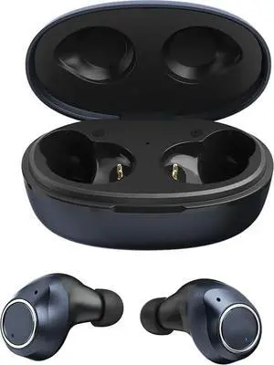 Wireless V5 Bluetooth Earbuds Compatible with Garmin Rino 755t with Charging case for in Ear Headphones. (V5.0 Black) Wireless V5 Bluetooth Earbuds Compatible with Garmin Rino 755t with Charging case for in Ear Headphones. (V5.0 Black)