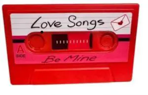 Personalized Valentine's Day Voice Recording Cassette, Red Retro Love Songs Recordable Message Tape, Romantic Custom Audio Gift Personalized Valentine's Day Voice Recording Cassette, Red Retro Love Songs Recordable Message Tape, Romantic Custom Audio Gift