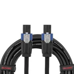 By Gator Cases Composer Series Deluxe 50 Foot Twist Lock Connector to Twist Lock Connector Speaker Cable, (GCWC-SPK-50-2TL) By Gator Cases Composer Series Deluxe 50 Foot Twist Lock Connector to Twist Lock Connector Speaker Cable, (GCWC-SPK-50-2TL)