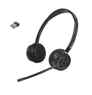 BT85 Wireless Bluetooth Headset with V5.2 USB Dongle | Noise Suppression Speakers and NC Microphone | Fast Charging with 22 Hour Talk Time - Connects with 2 Devices Simultaneously BT85 Wireless Bluetooth Headset with V5.2 USB Dongle | Noise Suppression Speakers and NC Microphone | Fast Charging with 22 Hour Talk Time - Connects with 2 Devices Simultaneously