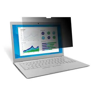 Privacy Filter for 13.3 Inch Widescreen Laptop, COMPLY Attachment for Flip-Share, Reversible Gloss/Matte, Reduces Blue Light, Screen Protection, 16:9 Aspect Ratio (PF133W9B) Privacy Filter for 13.3 Inch Widescreen Laptop, COMPLY Attachment for Flip-Share, Reversible Gloss/Matte, Reduces Blue Light, Screen Protection, 16:9 Aspect Ratio (PF133W9B)