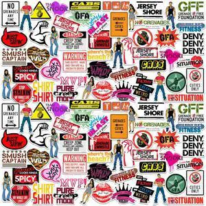 Jersey Shore 100 Vinyl Stickers Waterproof Die-Cut Decals Laptop Scrapbook Jersey Shore 100 Vinyl Stickers Waterproof Die-Cut Decals Laptop Scrapbook