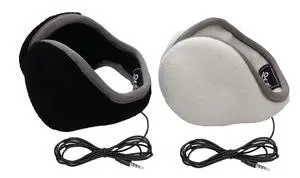 Unisex 2-Pack Behind the Head Adjustable Ear Warmers With Built In Headphones Unisex 2-Pack Behind the Head Adjustable Ear Warmers With Built In Headphones