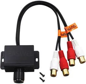 PAC LC-1 Universal CAR Amplifier BASS KNOB RCA Level AMP Volume Control LC1 New PAC LC-1 Universal CAR Amplifier BASS KNOB RCA Level AMP Volume Control LC1 New