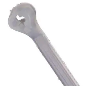 Ty-Rap Cable Tie, 8 in L, 2 in Max Bundle Dia., Natural, Nylon 6/6, 18 lb Strength, 100 PK TY5232M - 1 Each Ty-Rap Cable Tie, 8 in L, 2 in Max Bundle Dia., Natural, Nylon 6/6, 18 lb Strength, 100 PK TY5232M - 1 Each