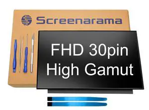 New Screen Replacement for Lenovo Legion 5-15ARH05 5-15ARH05H | 30pin 60Hz High Gamut Matte FHD IPS 1920x1080 High Gamut LCD LED Display with Tools New Screen Replacement for Lenovo Legion 5-15ARH05 5-15ARH05H | 30pin 60Hz High Gamut Matte FHD IPS 1920x1080 High Gamut LCD LED Display with Tools