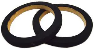 Nippon 8" Wood Speaker Ring with Black Carpet Sold in Pairs Nippon 8" Wood Speaker Ring with Black Carpet Sold in Pairs