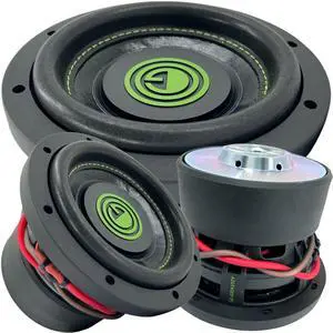 1x 6.5 Inch 600 Watt Car Audio Subwoofer w/ 4 Ohm DVC 6.5" Sub Single - Feature Dual Voice Coil, Thick Magnet, Design for Car, ATV, Van, High Performance Car Show 1x 6.5 Inch 600 Watt Car Audio Subwoofer w/ 4 Ohm DVC 6.5" Sub Single - Feature Dual Voice Coil, Thick Magnet, Design for Car, ATV, Van, High Performance Car Show