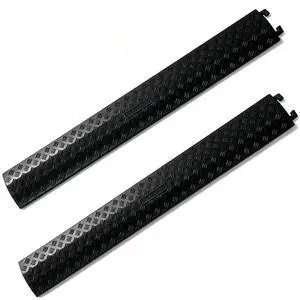 2-Pack 40.5" Cable Ramp 1-Channel, 2000 lbs, Black | Heavy Duty Cord Ramp, Drop Over Hose & Cord Protector for Indoor Outdoor High Traffic Areas, All-Weather Use 2-Pack 40.5" Cable Ramp 1-Channel, 2000 lbs, Black | Heavy Duty Cord Ramp, Drop Over Hose & Cord Protector for Indoor Outdoor High Traffic Areas, All-Weather Use