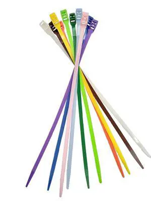 14" Low Profile Cable Ties - 100 Pack (Multicolor) 14" Low Profile Cable Ties - 100 Pack (Multicolor)