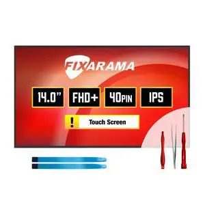 Screen Replacement for BOE NV140WUM-T04 V3.0 Grade A+ | 40pin Touch FHD+ 1920x1200 60Hz Matte IPS 14.0" LED LCD Display with Tools Tape Screen Replacement for BOE NV140WUM-T04 V3.0 Grade A+ | 40pin Touch FHD+ 1920x1200 60Hz Matte IPS 14.0" LED LCD Display with Tools Tape