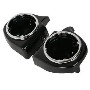 TCT-MT 6.5'' Speaker Pods Boxes Lower Vented Leg Fairings Fit for Harley Touring Models FLT,FLHT,FLHTCU,FLHRC,Road King,Street Glide,Electra Glide,Ultra-Classic Black 2013 2012 2011 2010 2009 TCT-MT 6.5'' Speaker Pods Boxes Lower Vented Leg Fairings Fit for Harley Touring Models FLT,FLHT,FLHTCU,FLHRC,Road King,Street Glide,Electra Glide,Ultra-Classic Black 2013 2012 2011 2010 2009
